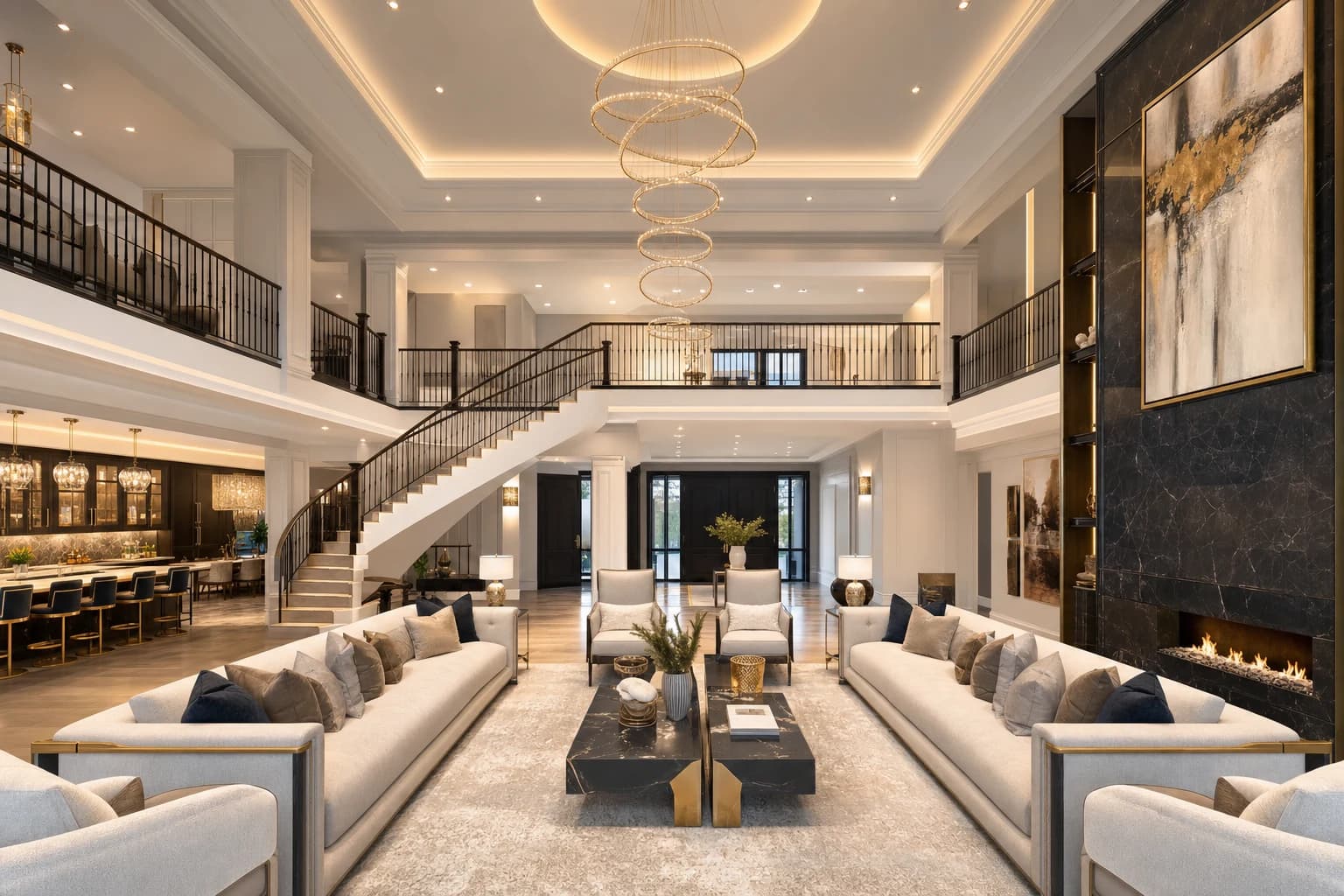 An ultra-luxury Full-Home Renovations in a high-end estate in Aldie, Virginia