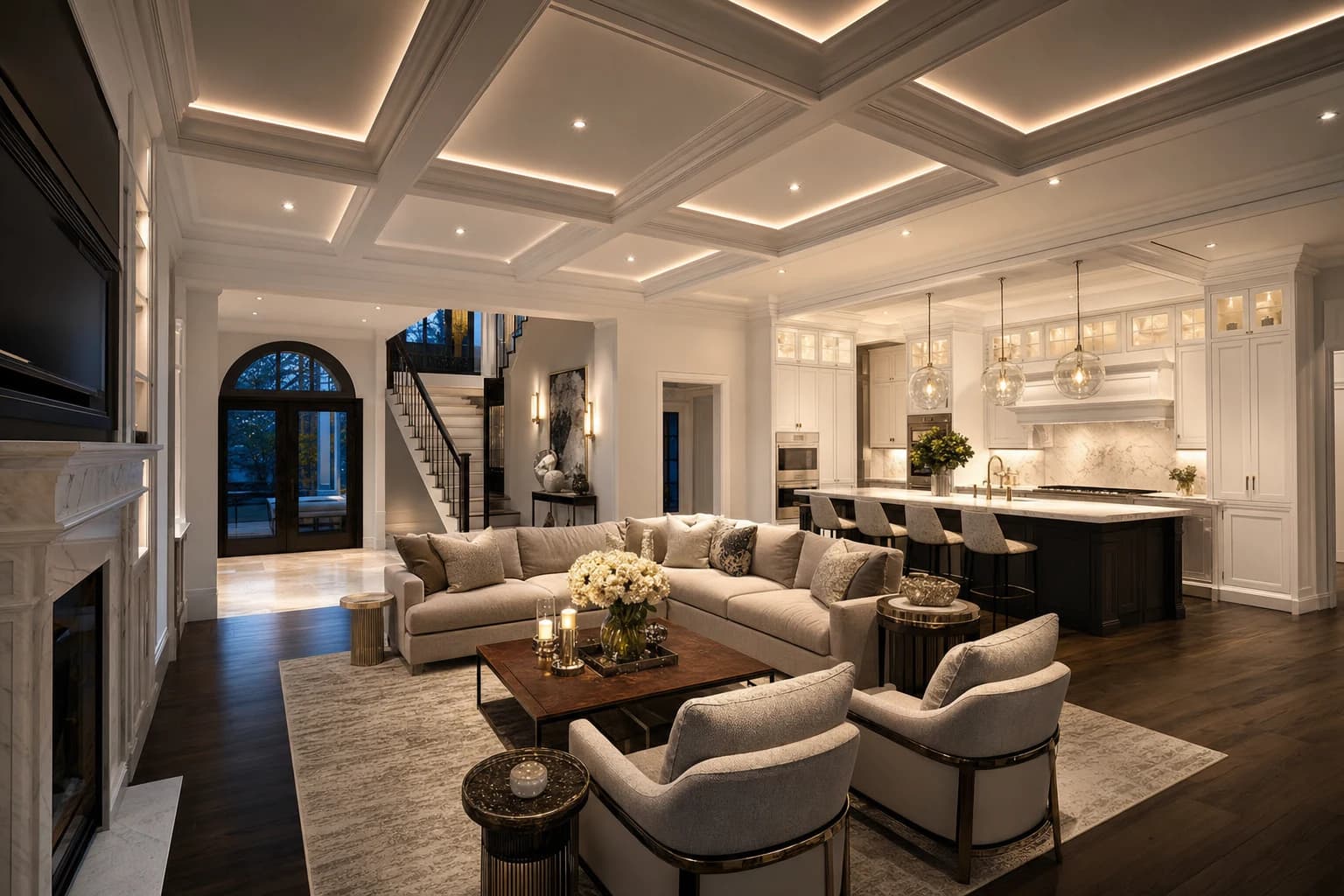 An ultra-luxury Full-Home Renovations in a high-end estate in Alexandria, Virginia