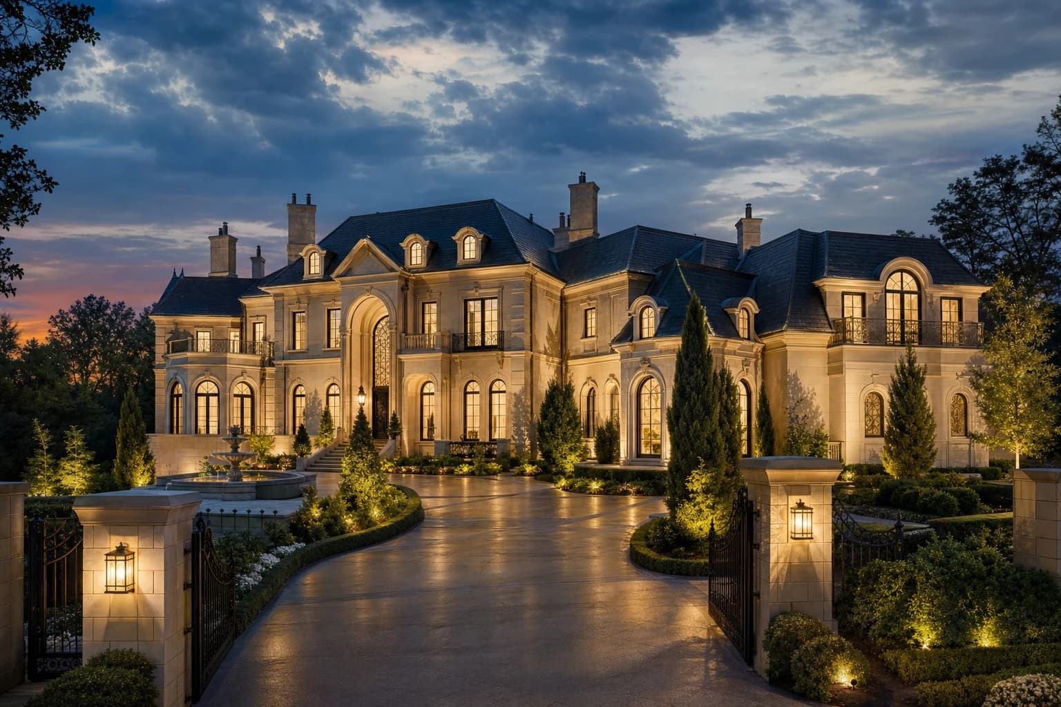 An ultra-luxury Custom Homes in a high-end estate in Falls Church City, Virginia
