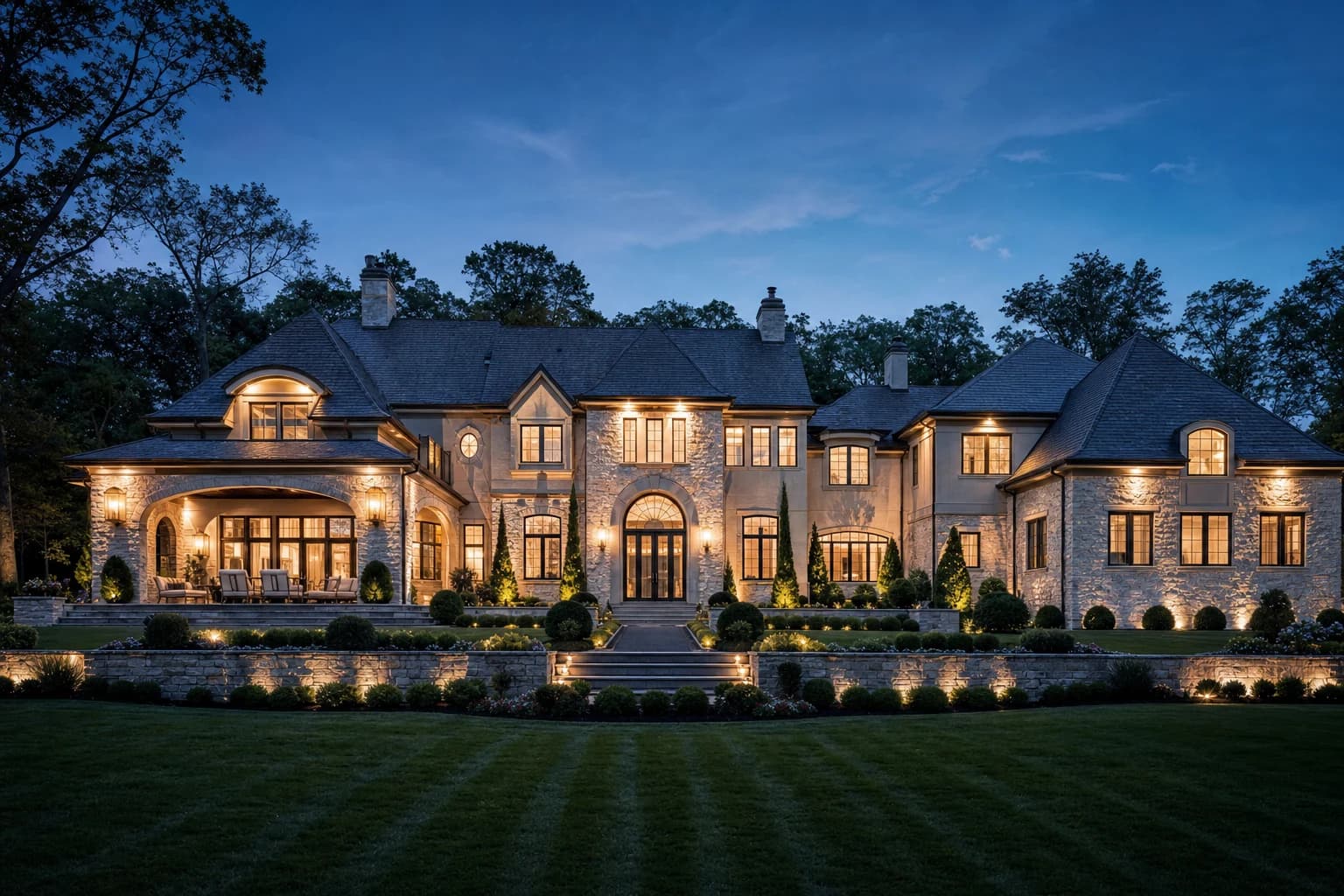 An ultra-luxury Custom Homes in a high-end estate in Fredericksburg, Virginia