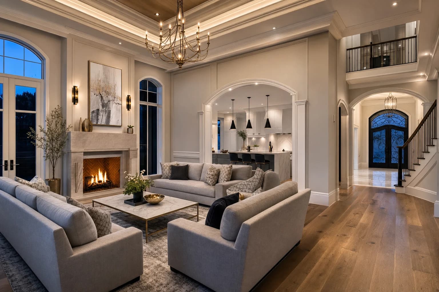 An ultra-luxury Full-Home Renovations in a high-end estate in Fredericksburg, Virginia
