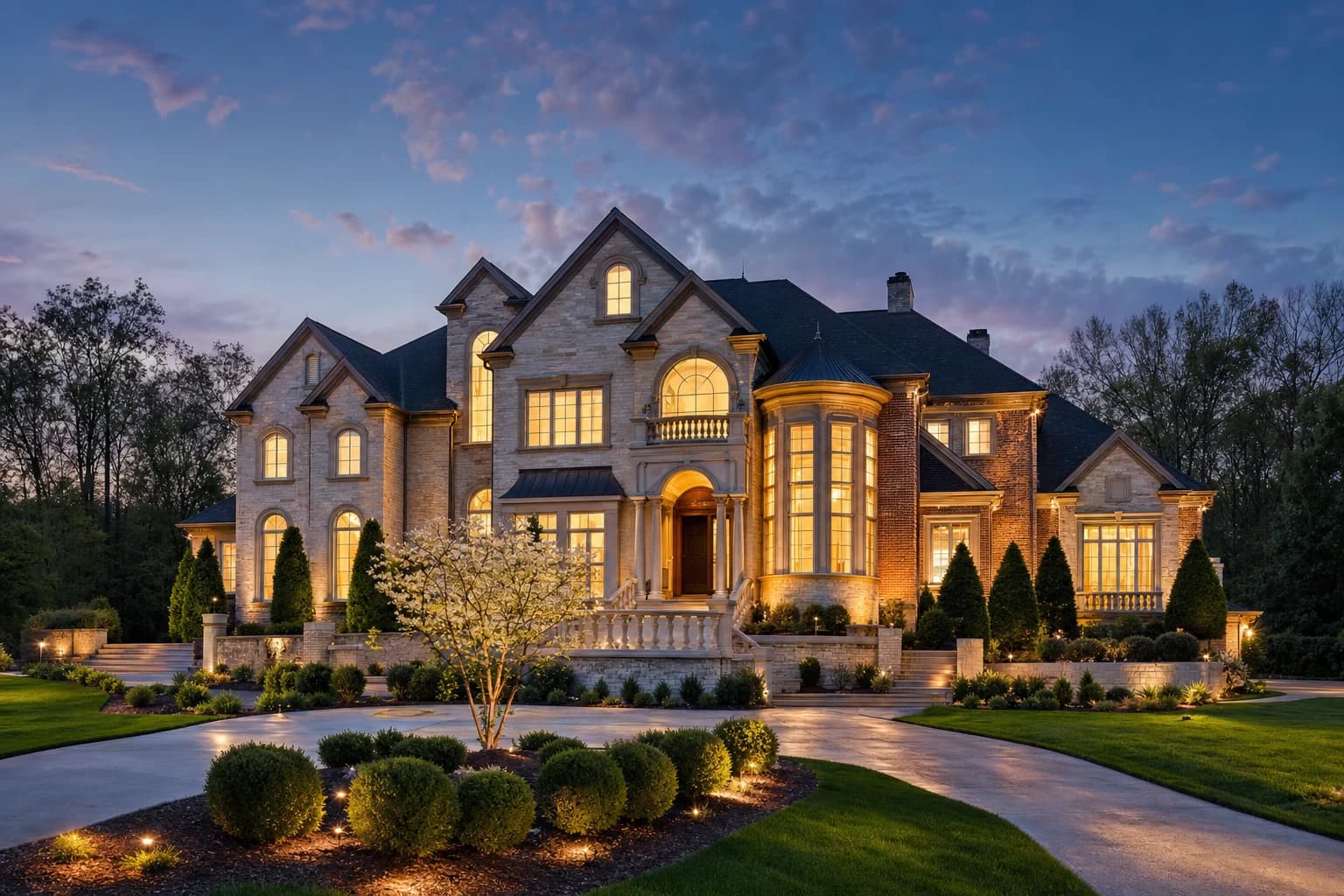 An ultra-luxury Custom Homes in a high-end estate in Gainesville, Virginia