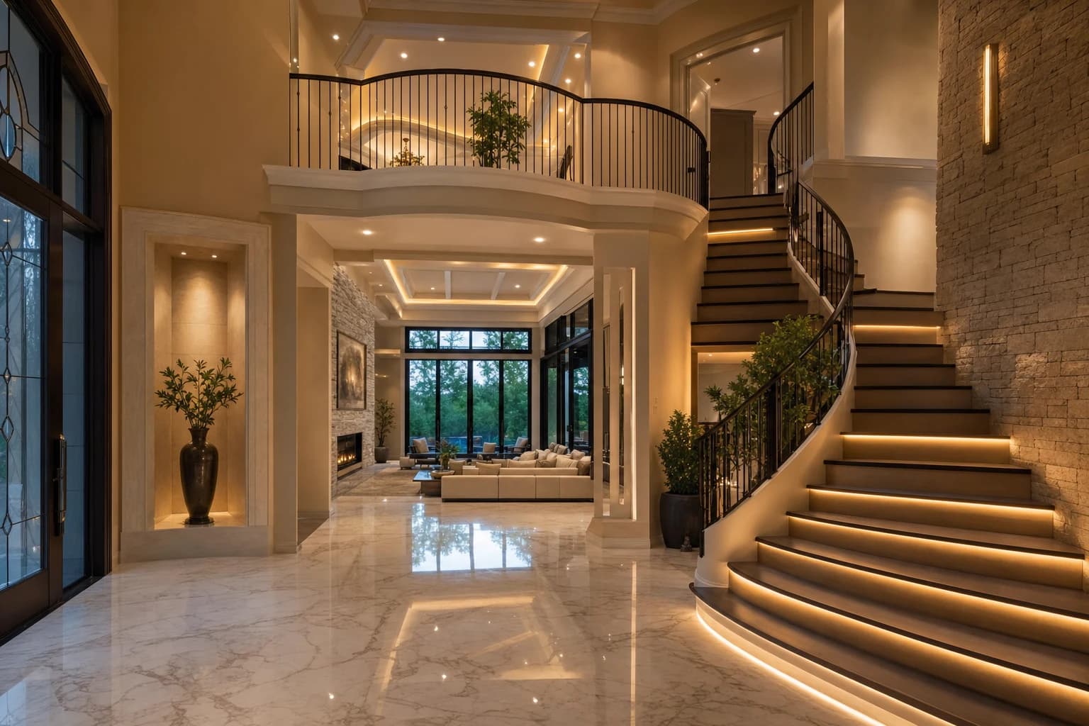 An ultra-luxury Full-Home Renovations in a high-end estate in Gainesville, Virginia
