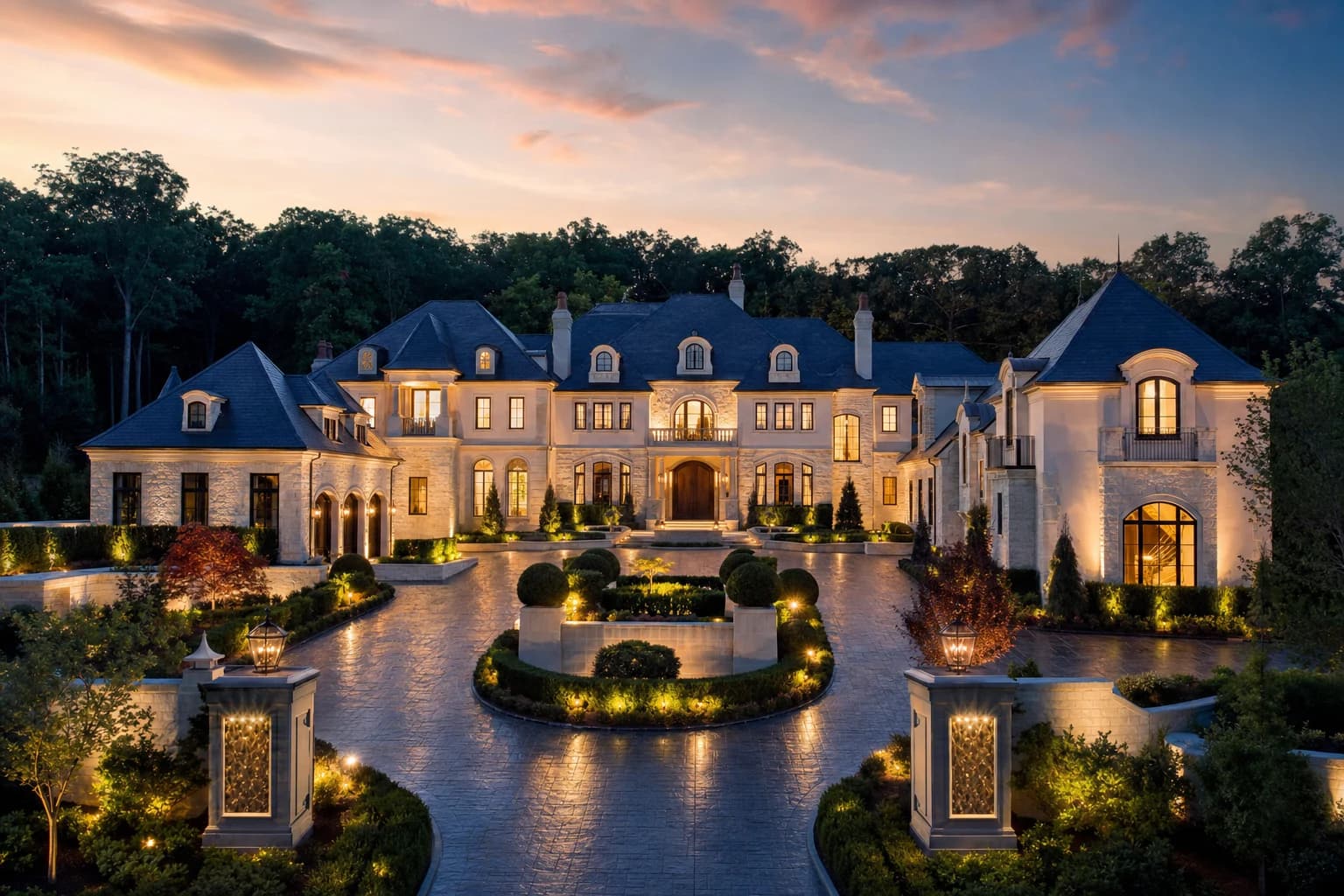 An ultra-luxury Custom Homes in a high-end estate in Haymarket, Virginia