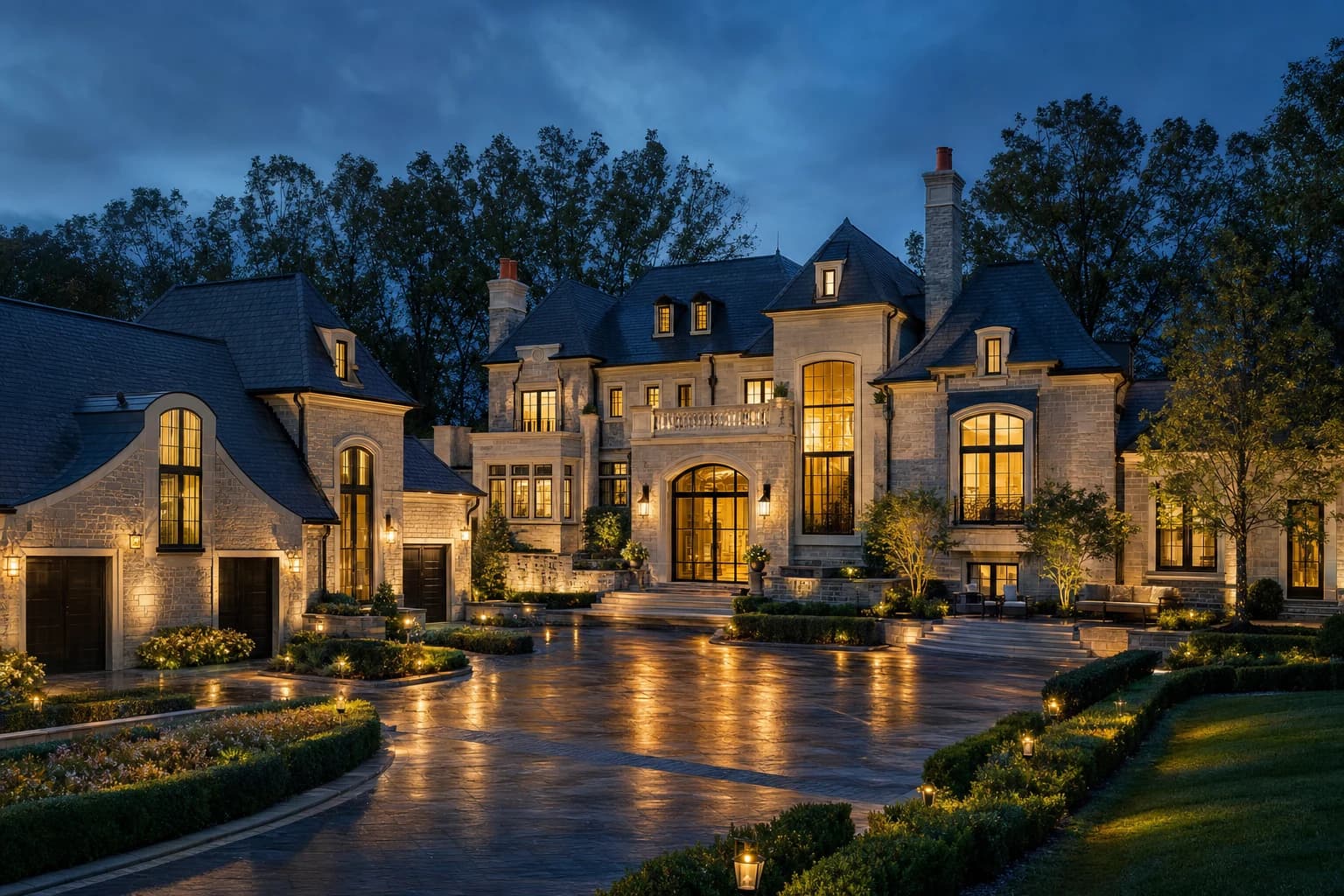 An ultra-luxury Custom Homes in a high-end estate in McLean, Virginia