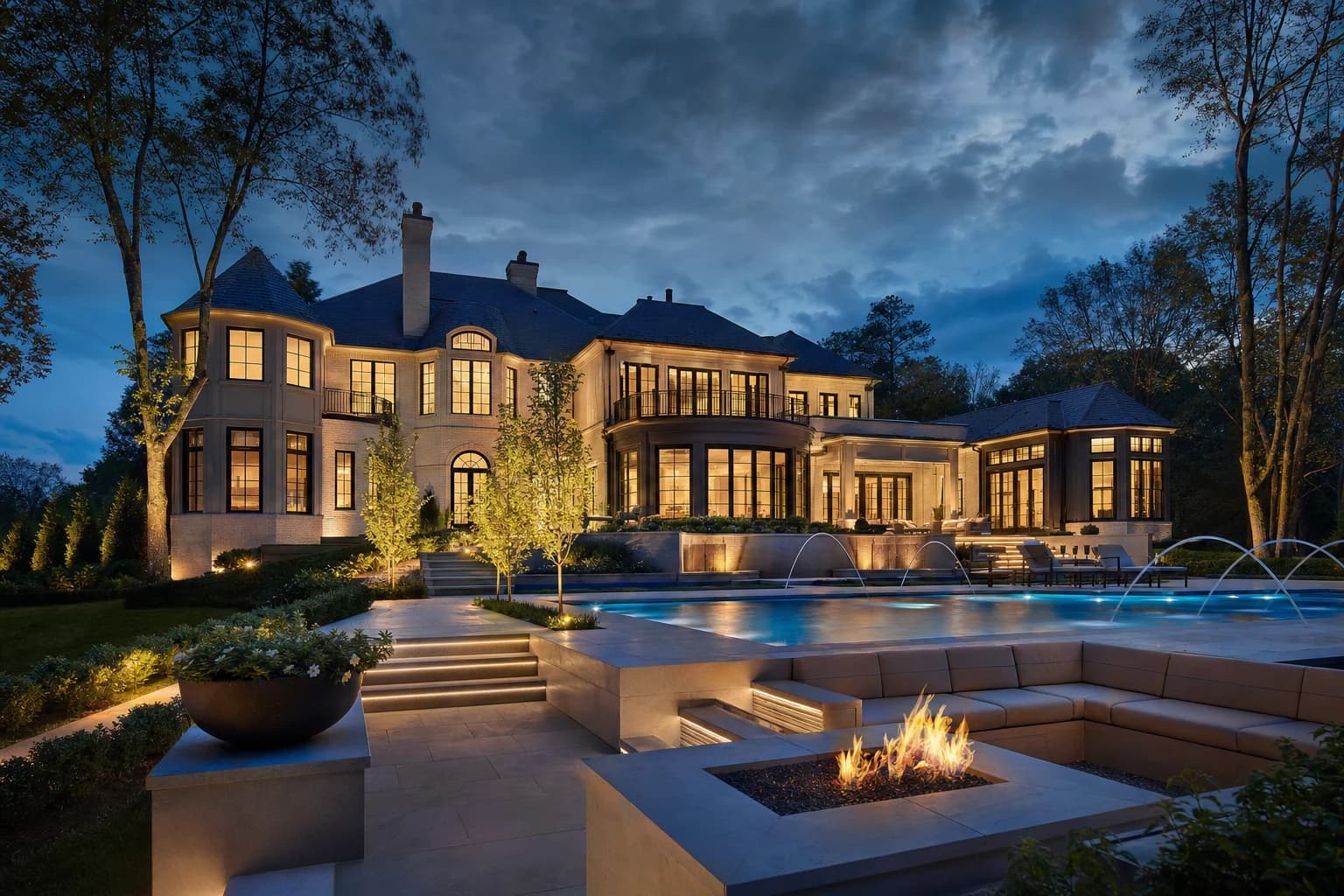 An ultra-luxury Home Additions in a high-end estate in McLean, Virginia