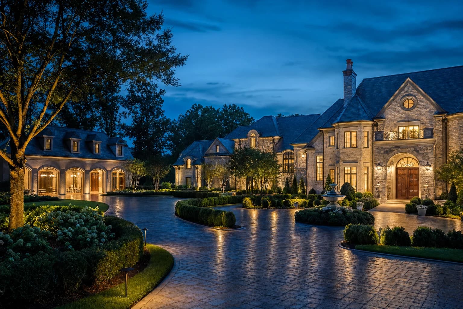 An ultra-luxury Custom Homes in a high-end estate in Middleburg, Virginia