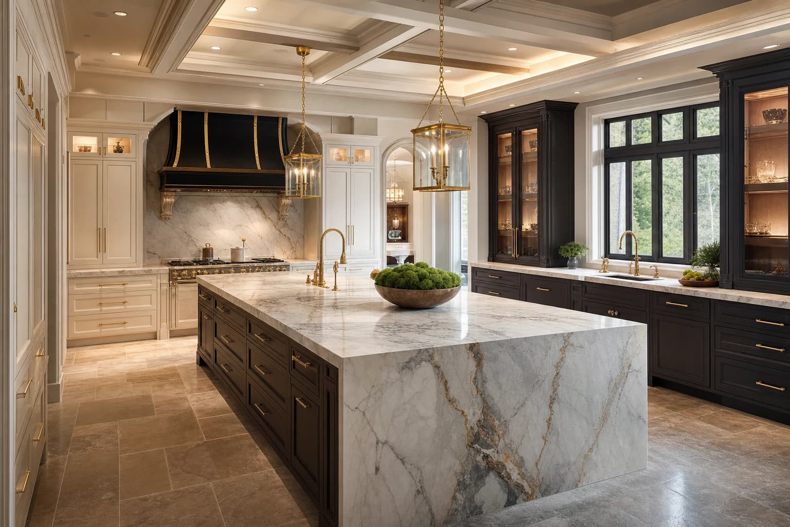 An ultra-luxury Kitchen Remodeling in a high-end estate in Middleburg, Virginia