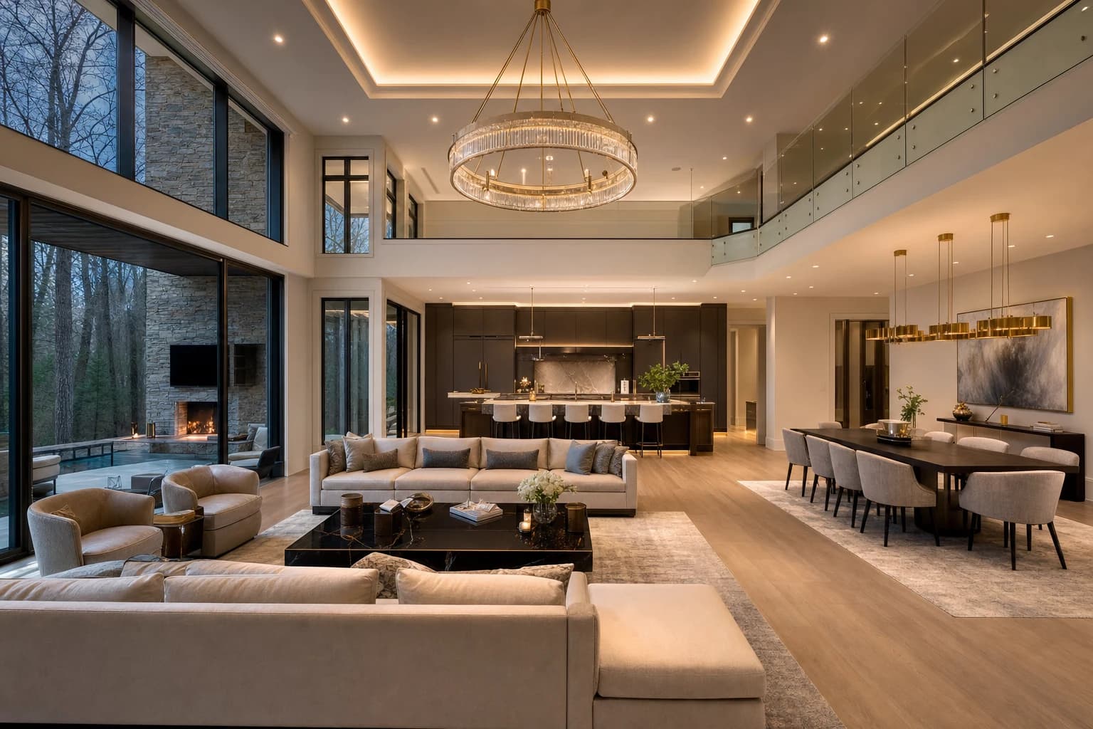 An ultra-luxury Full-Home Renovations in a high-end estate in Purcellville, Virginia