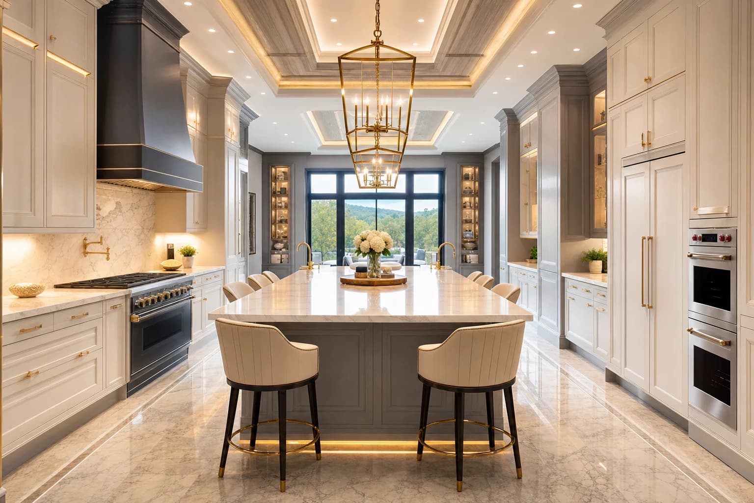 An ultra-luxury Kitchen Remodeling in a high-end estate in Purcellville, Virginia