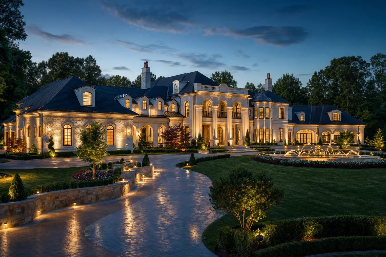 An ultra-luxury Custom Homes in a high-end estate in Stafford, Virginia