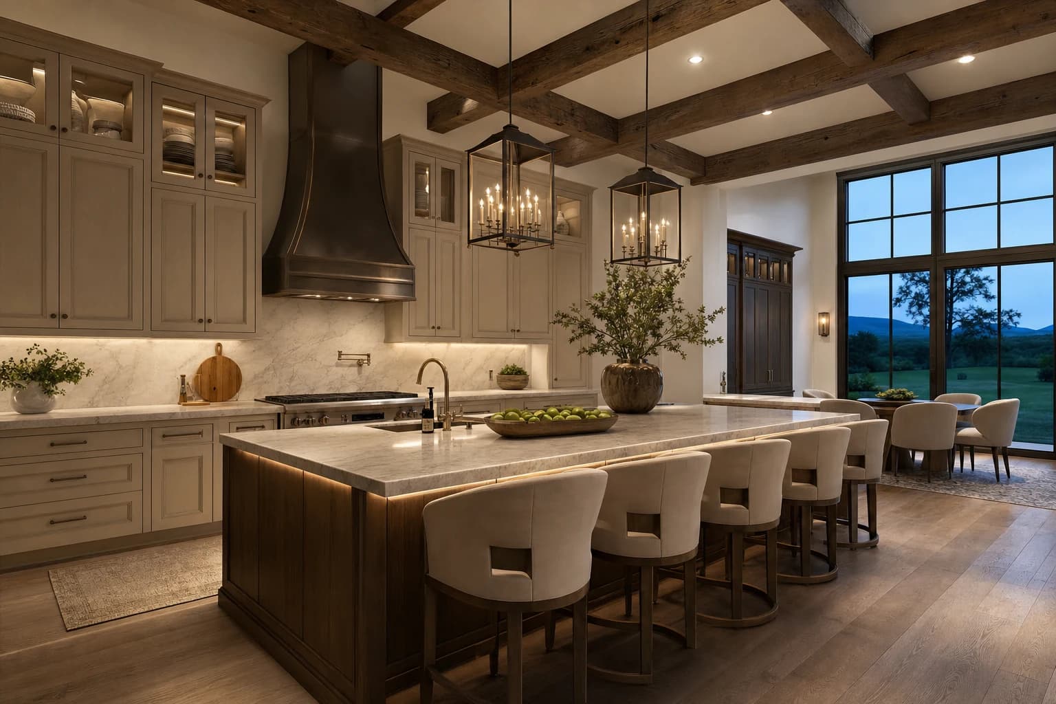 An ultra-luxury Kitchen Remodeling in a high-end estate in The Plains, Virginia