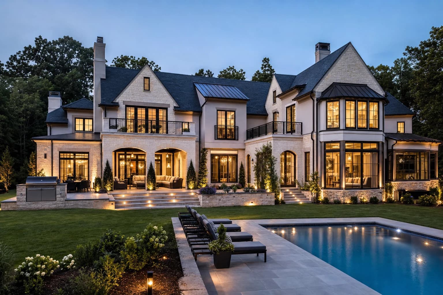 An ultra-luxury Home Additions in a high-end estate in Vienna, Virginia