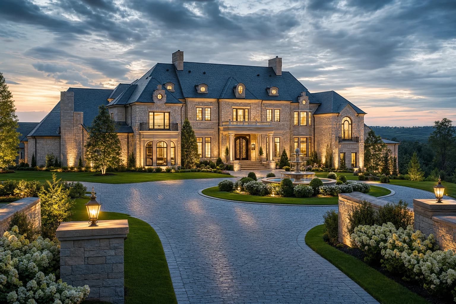 An ultra-luxury Custom Homes in a high-end estate in Winchester, Virginia
