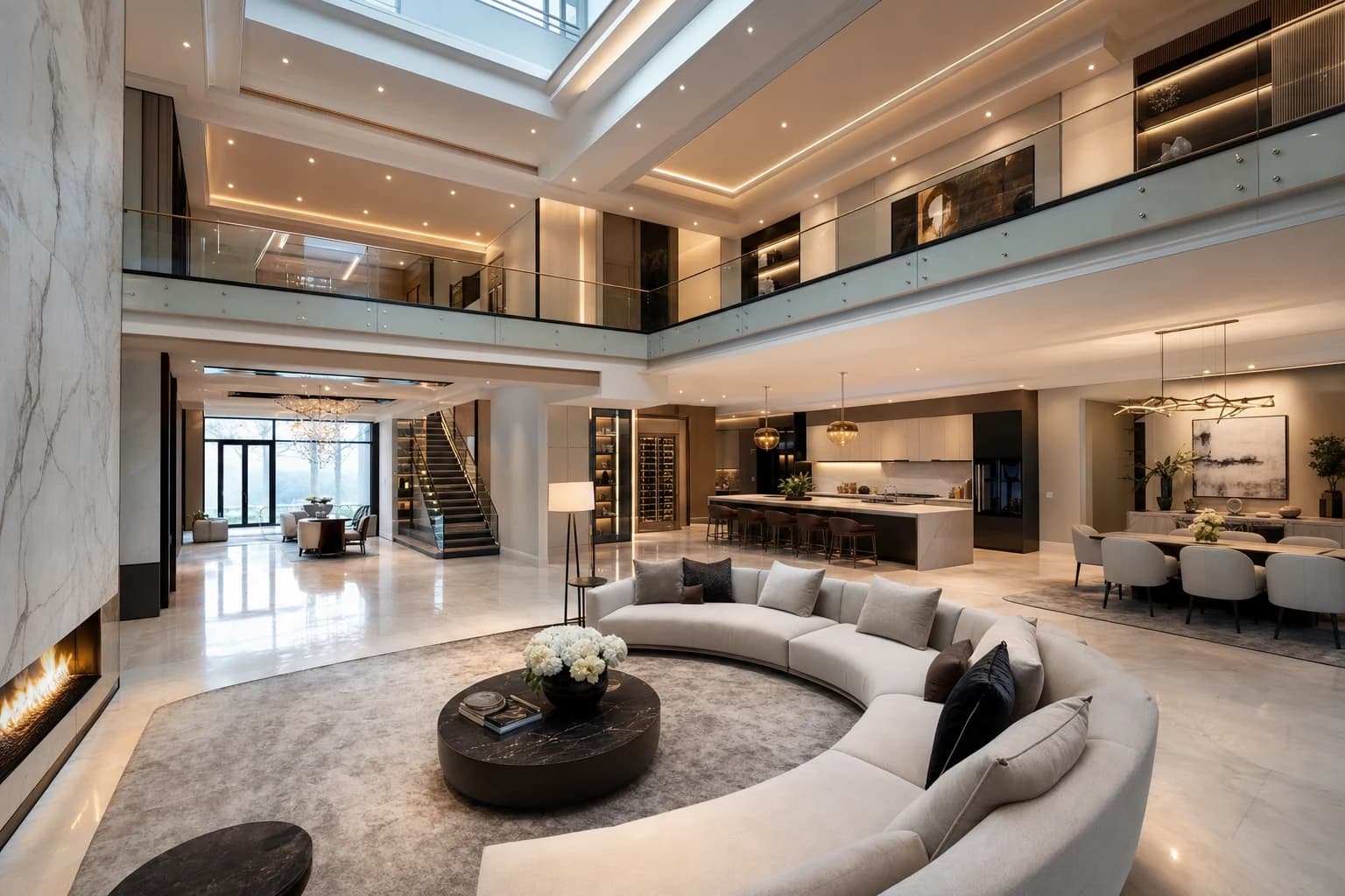 An ultra-luxury Full-Home Renovations in a high-end estate in Woodbridge, Virginia