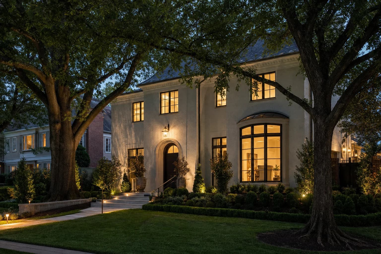 The Church Street model estate in Vienna, Virginia