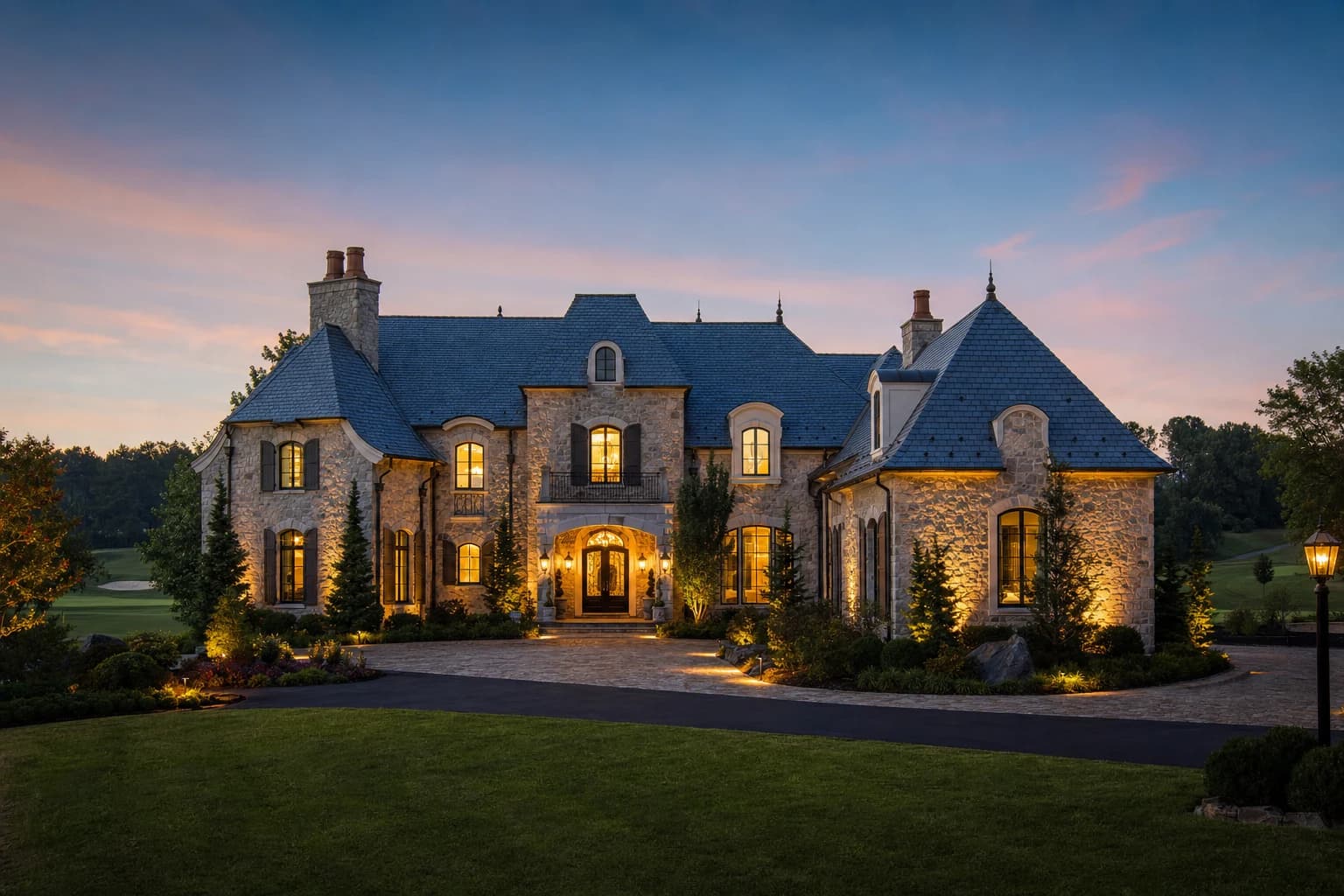 The Creighton model estate in Loudoun County, Virginia