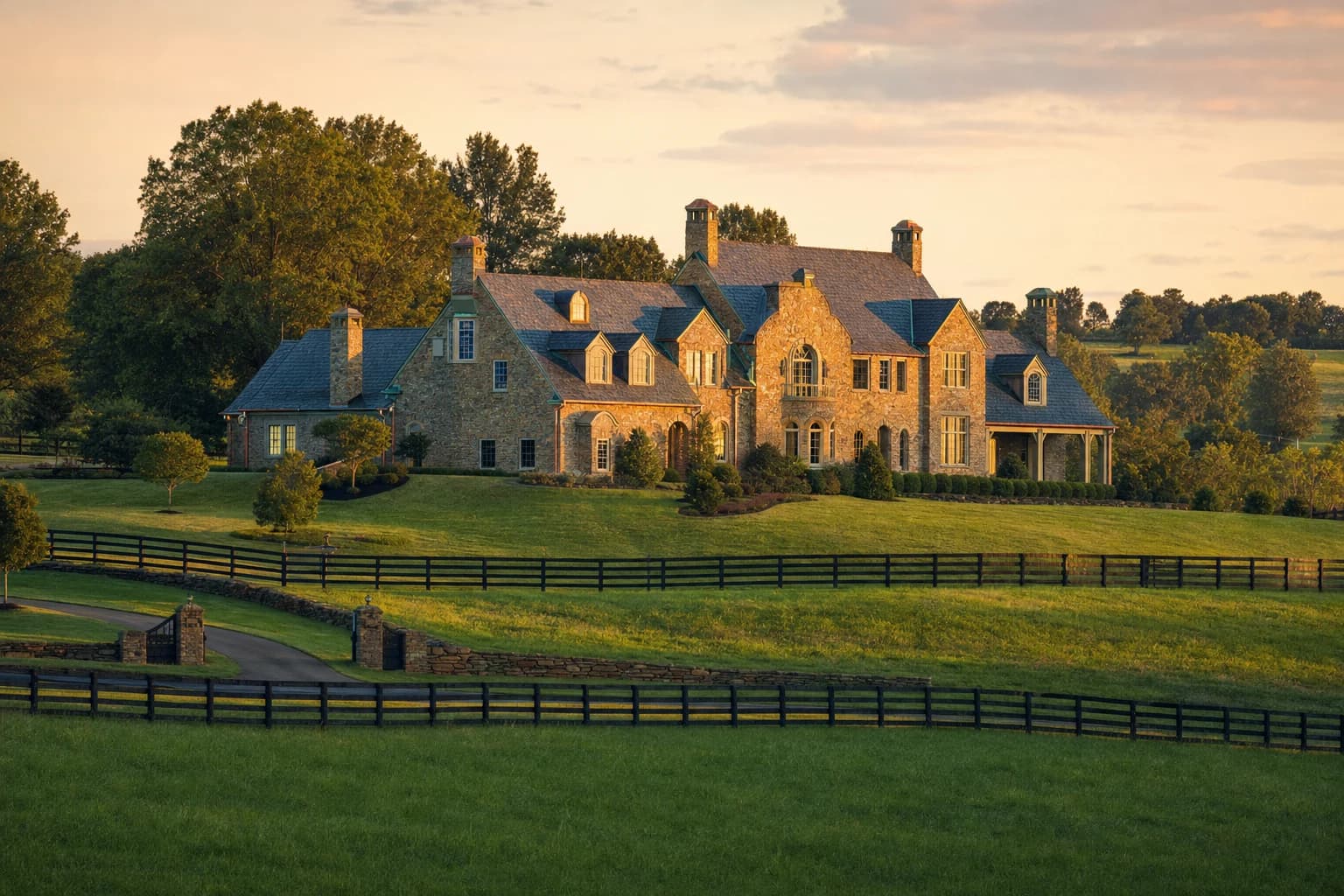 The Foxcroft model estate in Middleburg, Virginia