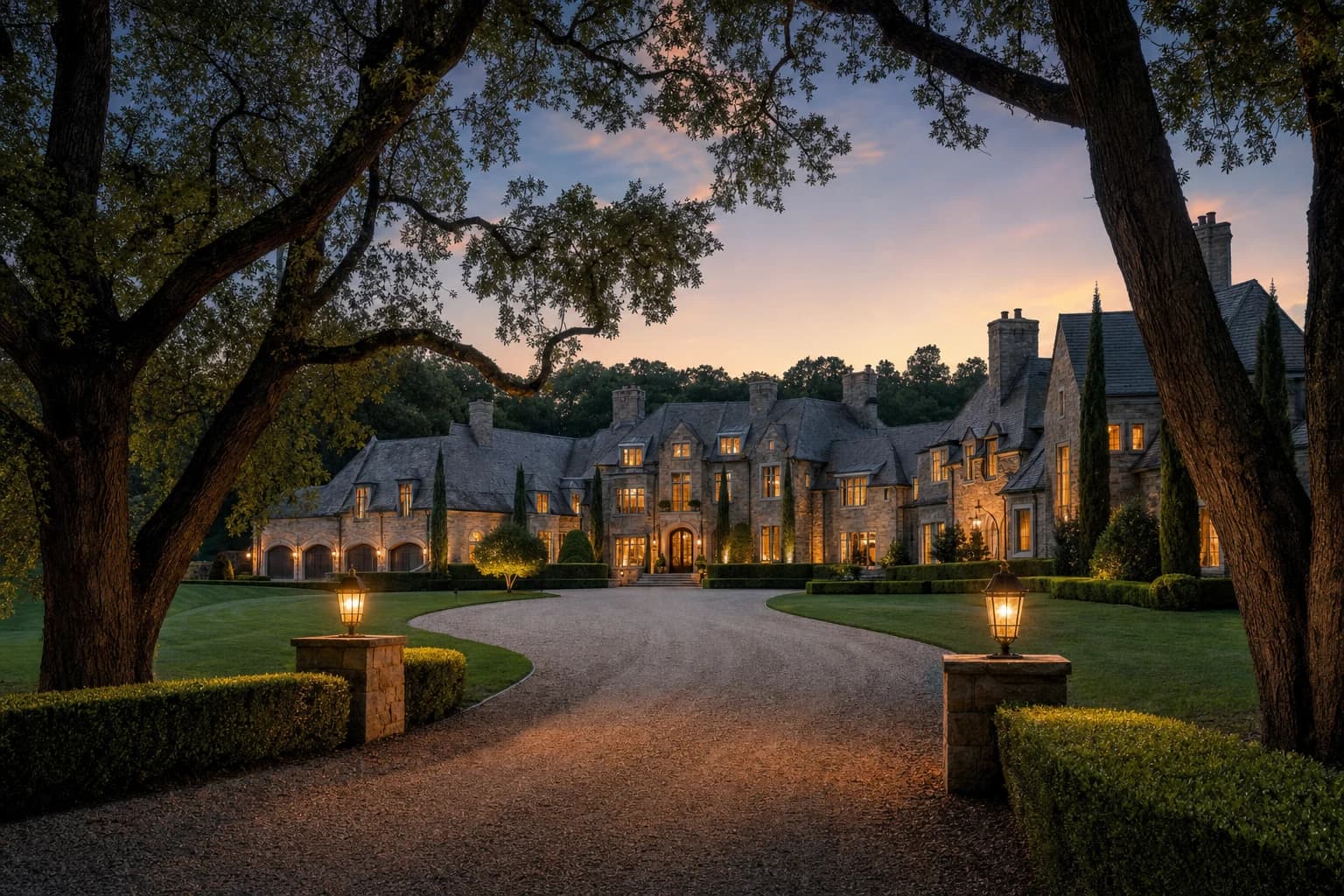 The Georgetown Pike model estate in Great Falls, Virginia