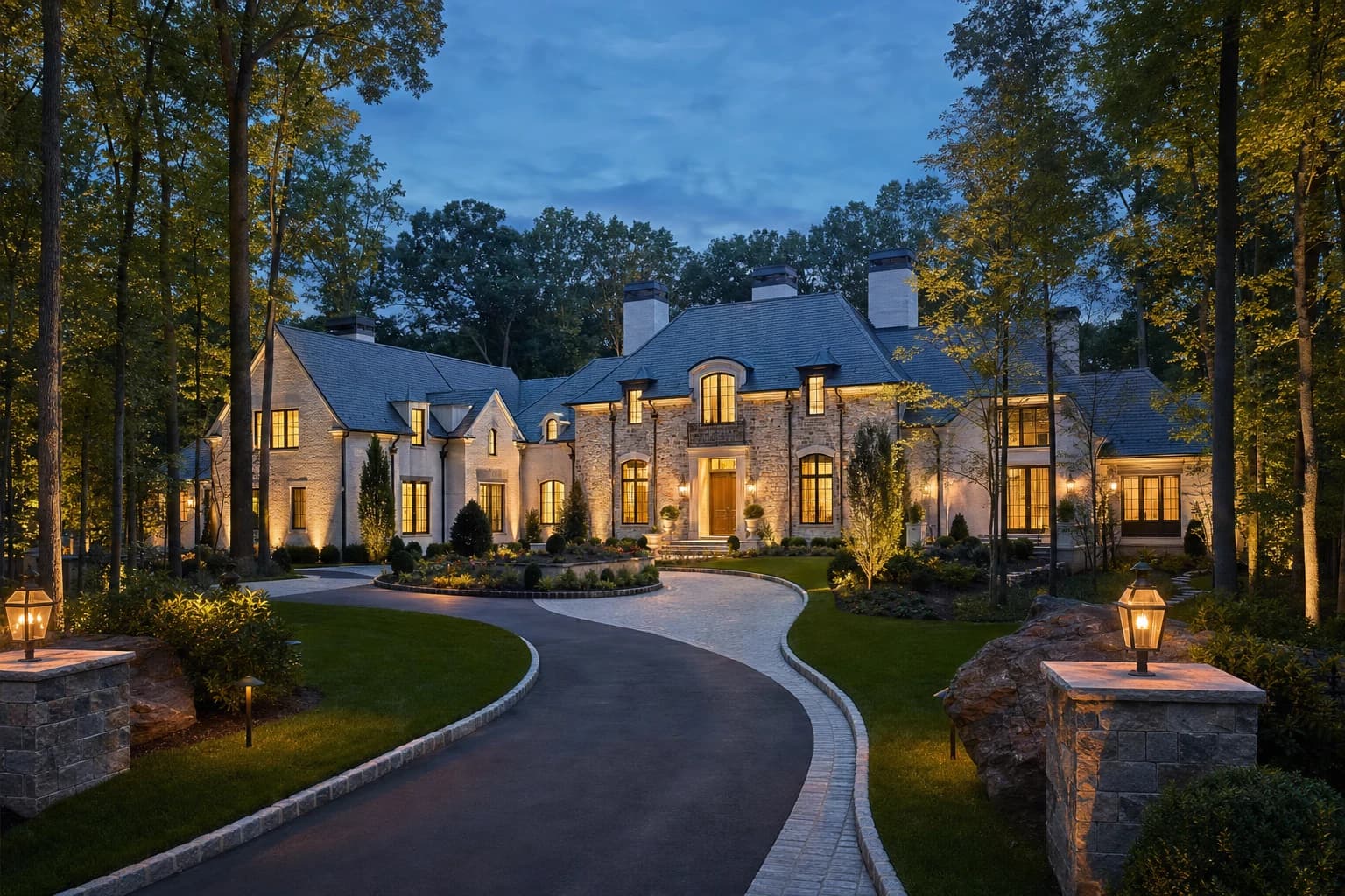 The Hunter Mill model estate in Oakton, Virginia