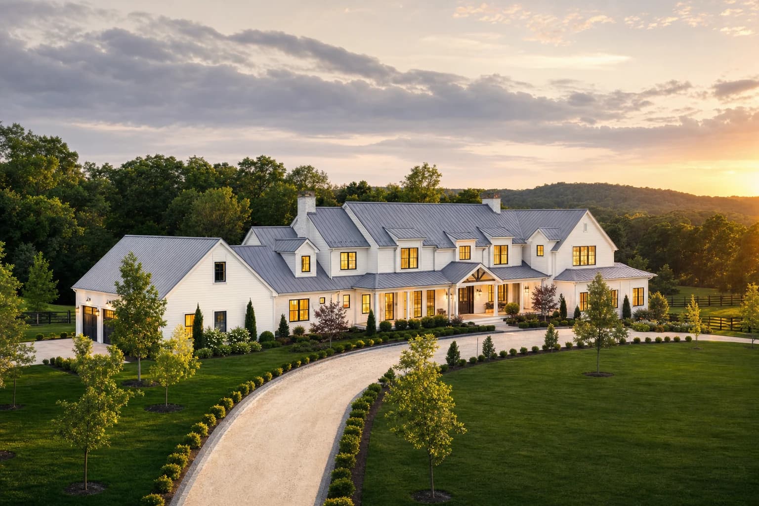 The Occoquan model estate in Clifton, Virginia