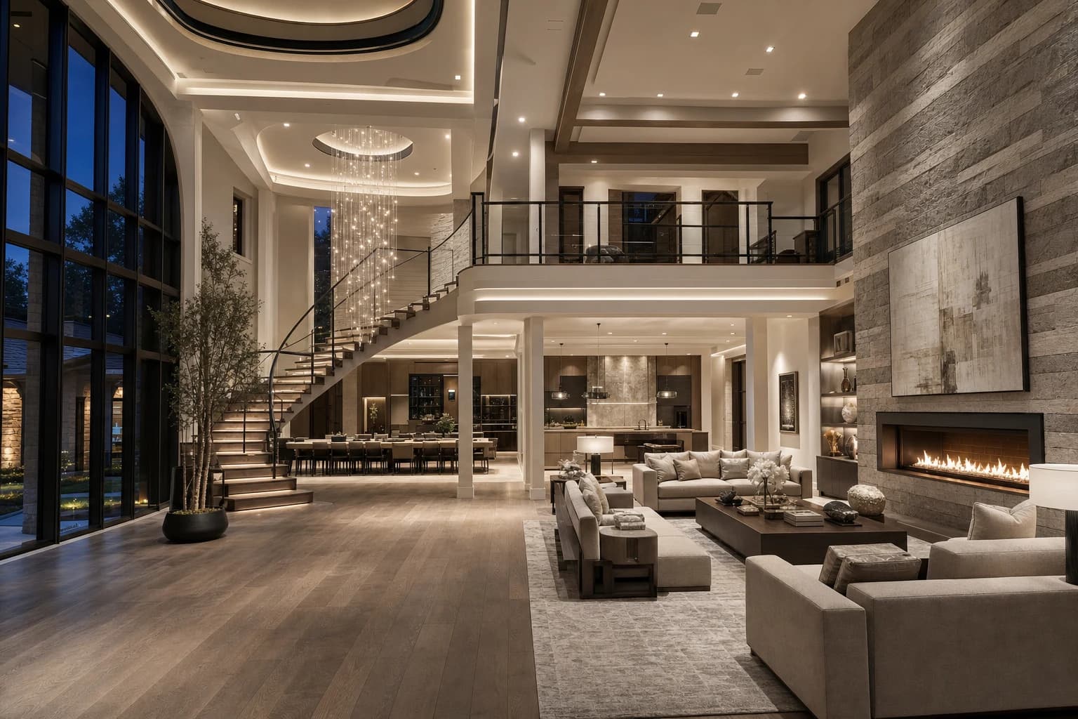 An ultra-luxury Full-Home Renovations in a high-end estate in Great Falls, Virginia