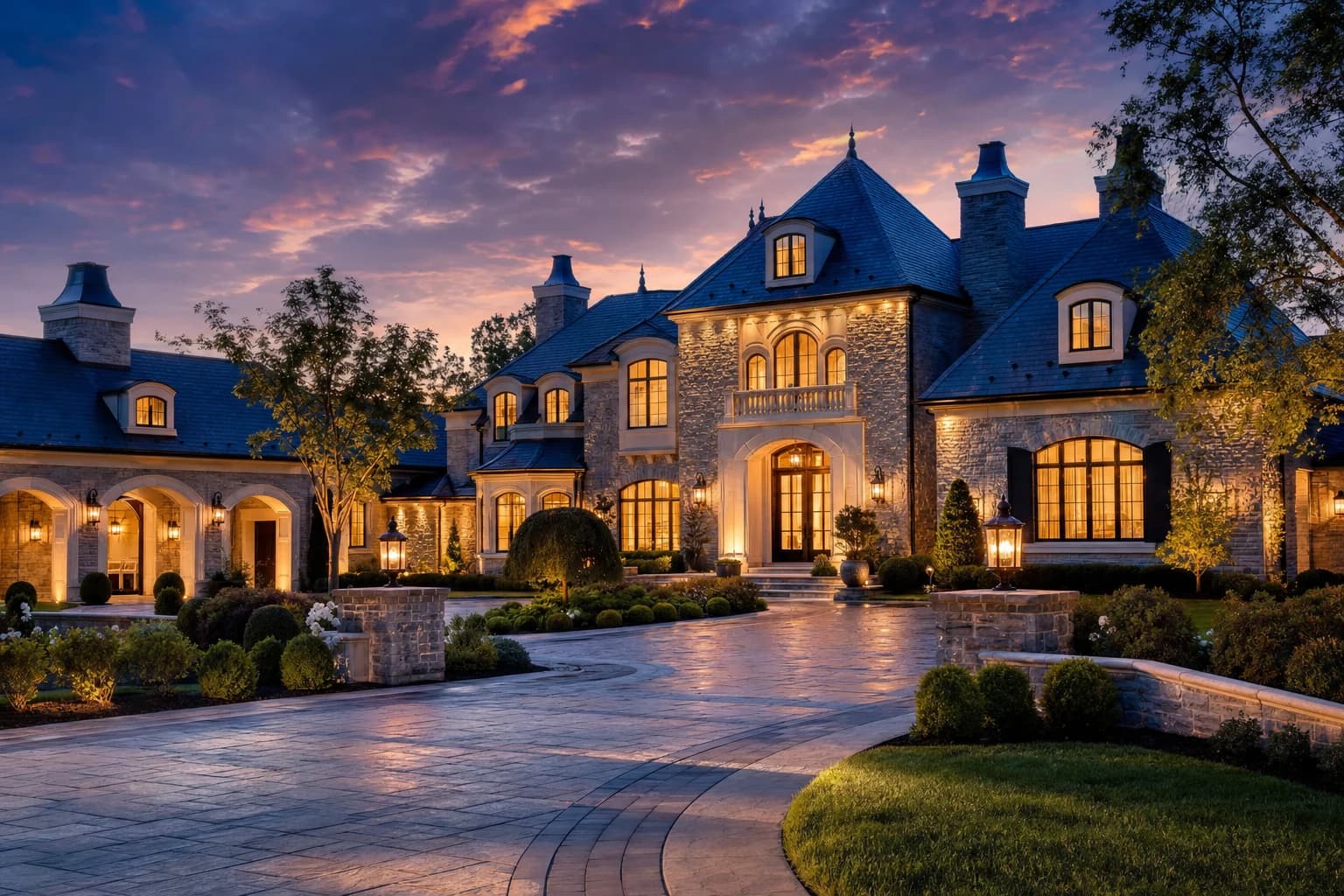 An ultra-luxury Custom Homes in a high-end estate in Leesburg, Virginia