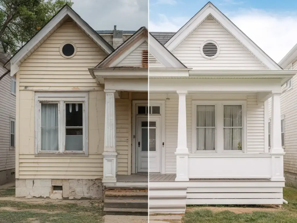Before and After - Exterior Transformation Projects