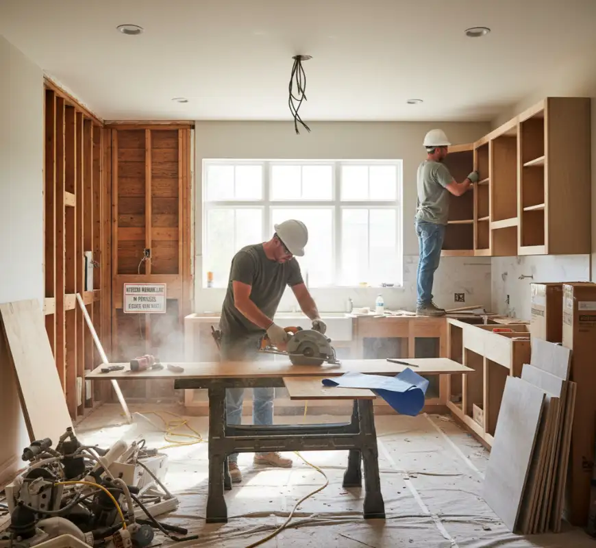 Kitchen Remodeling Process in Northern Virginia