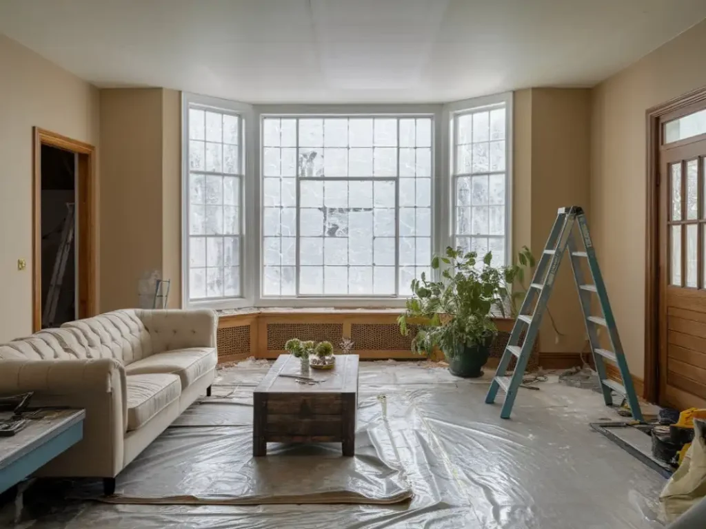 Winter Home Remodel Process