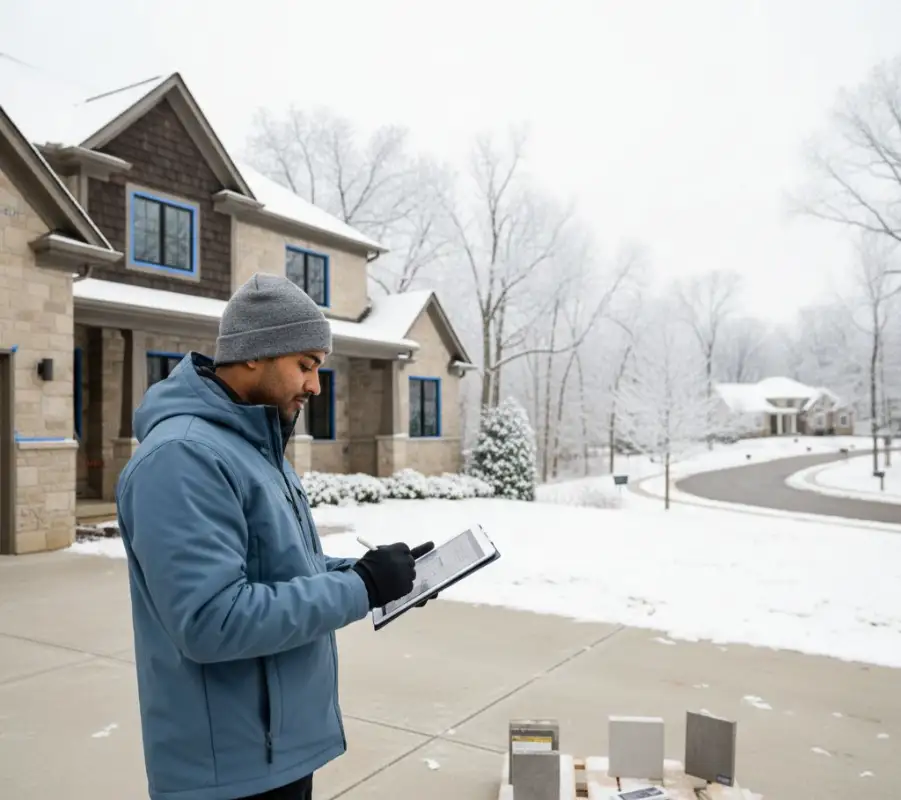 Winter Home Remodel in Northern Virginia