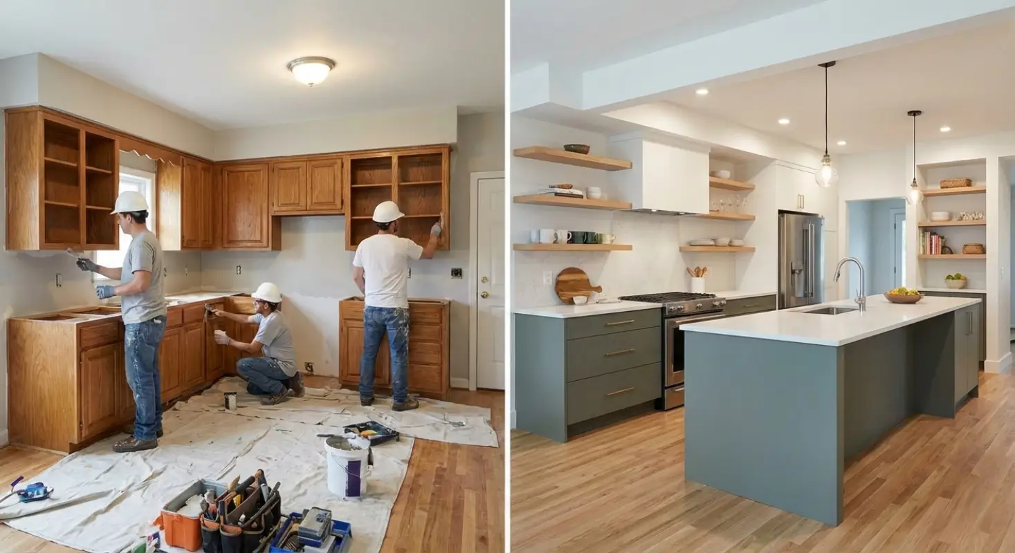 Renovation vs Remodel