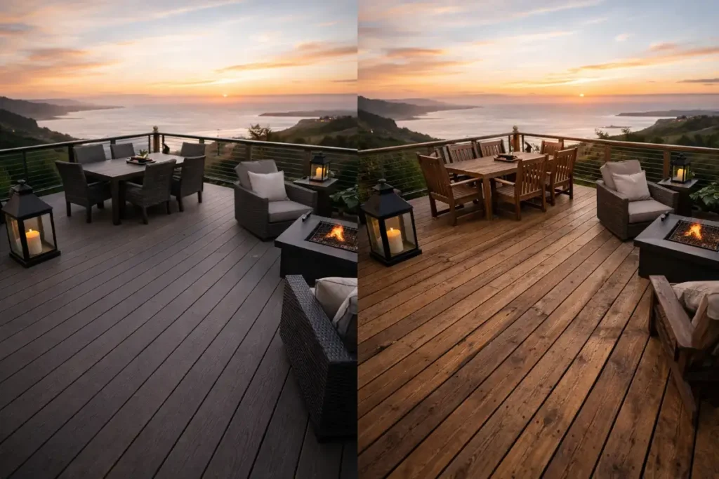 Comparing Composite Deck vs Wood Deck