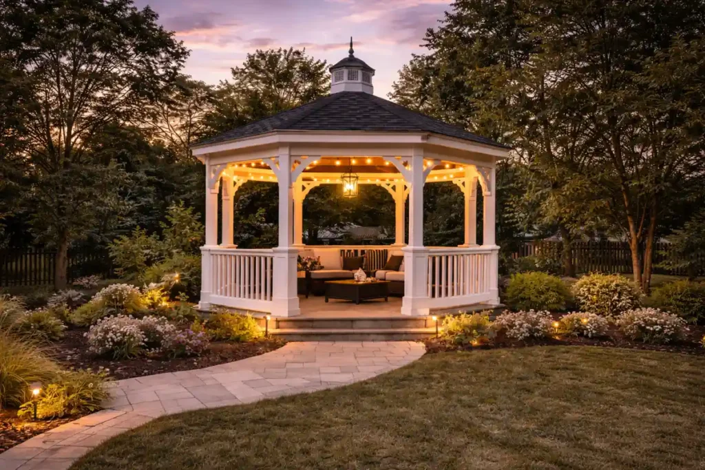 pergolas and gazebos add measurable value